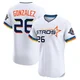 Men's Luis Gonzalez Houston Astros ＃26 White Elite - 2025 City Connect Jersey