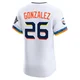 Men's Luis Gonzalez Houston Astros ＃26 White Elite - 2025 City Connect Jersey