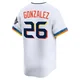 Men's Luis Gonzalez Houston Astros ＃26 White Limited - 2025 City Connect Jersey