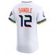 Men's Michael Sandle Houston Astros ＃12 White Elite - 2025 City Connect Jersey