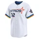 Men's Michael Sandle Houston Astros ＃12 White Limited - 2025 City Connect Jersey