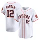Men's Michael Sandle Houston Astros ＃12 White Limited - Home Jersey