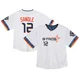 Men's Michael Sandle Houston Astros ＃12 White Limited - Toddler 2025 City Connect Jersey