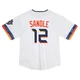 Men's Michael Sandle Houston Astros ＃12 White Limited - Toddler 2025 City Connect Jersey