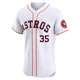 Men's Mike Cuellar Houston Astros ＃35 White Elite - Home Jersey