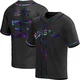 Men's Mike Scott Houston Astros ＃33 Black Replica - Holographic Alternate Jersey
