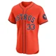 Men's Mike Scott Houston Astros ＃33 Orange Elite - Alternate Vapor Premier Jersey