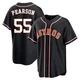 Men's Nate Pearson Houston Astros ＃55 Black Replica - Fashion Out Jersey
