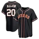 Men's Nick Allen Houston Astros ＃20 Black Replica - Fashion Out Jersey
