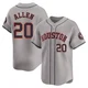 Men's Nick Allen Houston Astros ＃20 Gray Limited - Away Jersey