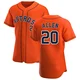 Men's Nick Allen Houston Astros ＃20 Orange Authentic - Alternate Jersey