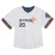 Men's Nick Allen Houston Astros ＃20 White Limited - Toddler 2025 City Connect Jersey