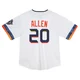 Men's Nick Allen Houston Astros ＃20 White Limited - Toddler 2025 City Connect Jersey