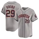 Men's Ramon Urias Houston Astros ＃29 Gray Limited - Away Jersey