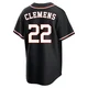 Men's Roger Clemens Houston Astros ＃22 Black Replica - Fashion Out Jersey