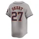 Men's Steven Okert Houston Astros ＃48 Gray Limited - Away Jersey