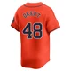Men's Steven Okert Houston Astros ＃48 Orange Limited - Alternate Jersey