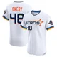 Men's Steven Okert Houston Astros ＃48 White Elite - 2025 City Connect Jersey