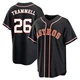 Men's Taylor Trammell Houston Astros ＃26 Black Replica - Fashion Out Jersey