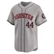 Men's Yordan Alvarez Houston Astros ＃44 Gray Limited - Away Jersey