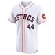 Men's Yordan Alvarez Houston Astros ＃44 White Elite - Home Jersey