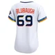 Women's AJ Blubaugh Houston Astros ＃69 White Limited - 2025 City Connect Jersey