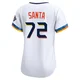 Women's Alimber Santa Houston Astros ＃72 White Limited - 2025 City Connect Jersey