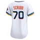 Women's Andre Scrubb Houston Astros ＃70 White Limited - 2025 City Connect Jersey