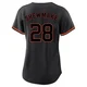 Women's Braden Shewmake Houston Astros ＃28 Black Replica - Fashion Jersey
