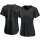 Women's Brian Hunter Houston Astros ＃19 Black Authentic - Pitch Fashion Jersey