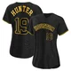 Women's Brian Hunter Houston Astros ＃19 Black Replica - Snake Skin City Jersey