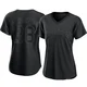 Women's Cesar Cedeno Houston Astros ＃28 Black Replica - Pitch Fashion Jersey