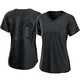 Women's Cesar Geronimo Houston Astros ＃20 Black Authentic - Pitch Fashion Jersey