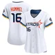 Women's Cooper Hummel Houston Astros ＃16 White Limited - 2025 City Connect Jersey