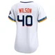 Women's Don Wilson Houston Astros ＃40 White Limited - 2025 City Connect Jersey