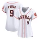 Women's Hunter Pence Houston Astros ＃9 White Limited - Home Jersey
