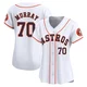 Women's Jayden Murray Houston Astros ＃70 White Limited - Home Jersey