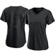Women's Jeremy Pena Houston Astros ＃3 Black Replica - Pitch Fashion Jersey