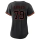 Women's Jose Abreu Houston Astros ＃79 Black Replica - Fashion Jersey