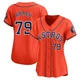 Women's Jose Abreu Houston Astros ＃79 Orange Limited - Alternate Jersey