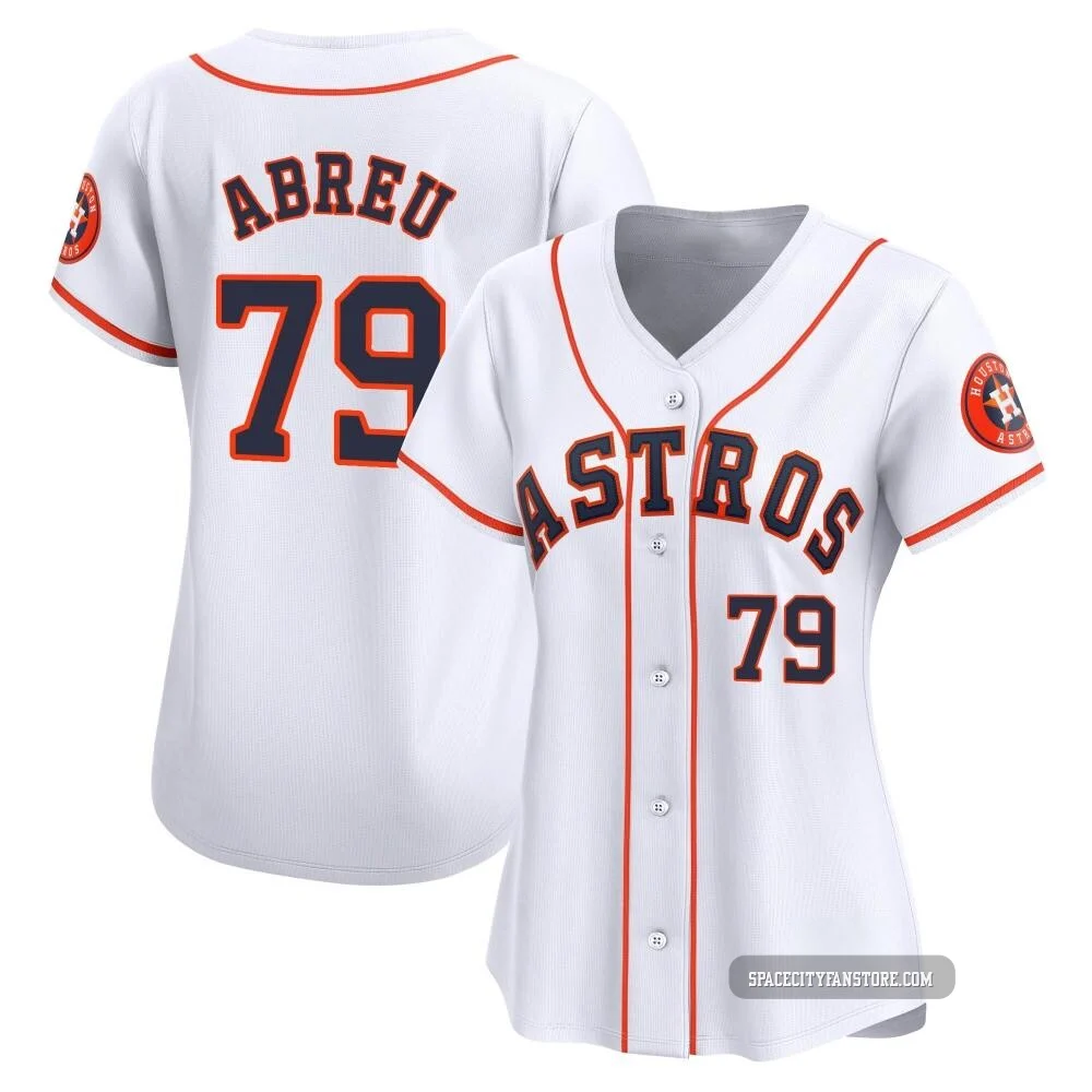 Women's Jose Abreu Houston Astros ＃79 White Limited - Home Jersey
