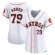 Women's Jose Abreu Houston Astros ＃79 White Limited - Home Jersey