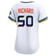 Women's J.R. Richard Houston Astros ＃50 White Limited - 2025 City Connect Jersey