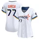 Women's Luis Garcia Houston Astros ＃77 White Limited - 2025 City Connect Jersey