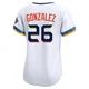 Women's Luis Gonzalez Houston Astros ＃26 White Limited - 2025 City Connect Jersey