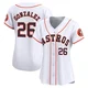 Women's Luis Gonzalez Houston Astros ＃26 White Limited - Home Jersey