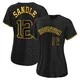 Women's Michael Sandle Houston Astros ＃12 Black Authentic - Snake Skin City Jersey