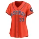 Women's Mike Scott Houston Astros ＃33 Orange Limited - Alternate Jersey