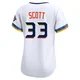 Women's Mike Scott Houston Astros ＃33 White Limited - 2025 City Connect Jersey