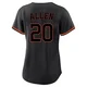 Women's Nick Allen Houston Astros ＃20 Black Replica - Fashion Jersey